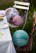 Mixed Floral Paper Lanterns