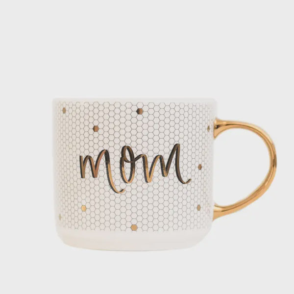 Mom Honeycomb Tile Coffee Mug