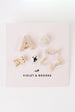 Pearl Letter Scatter Pin Set
