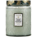 French Cade Lavender Large Embossed Glass Jar Candle
