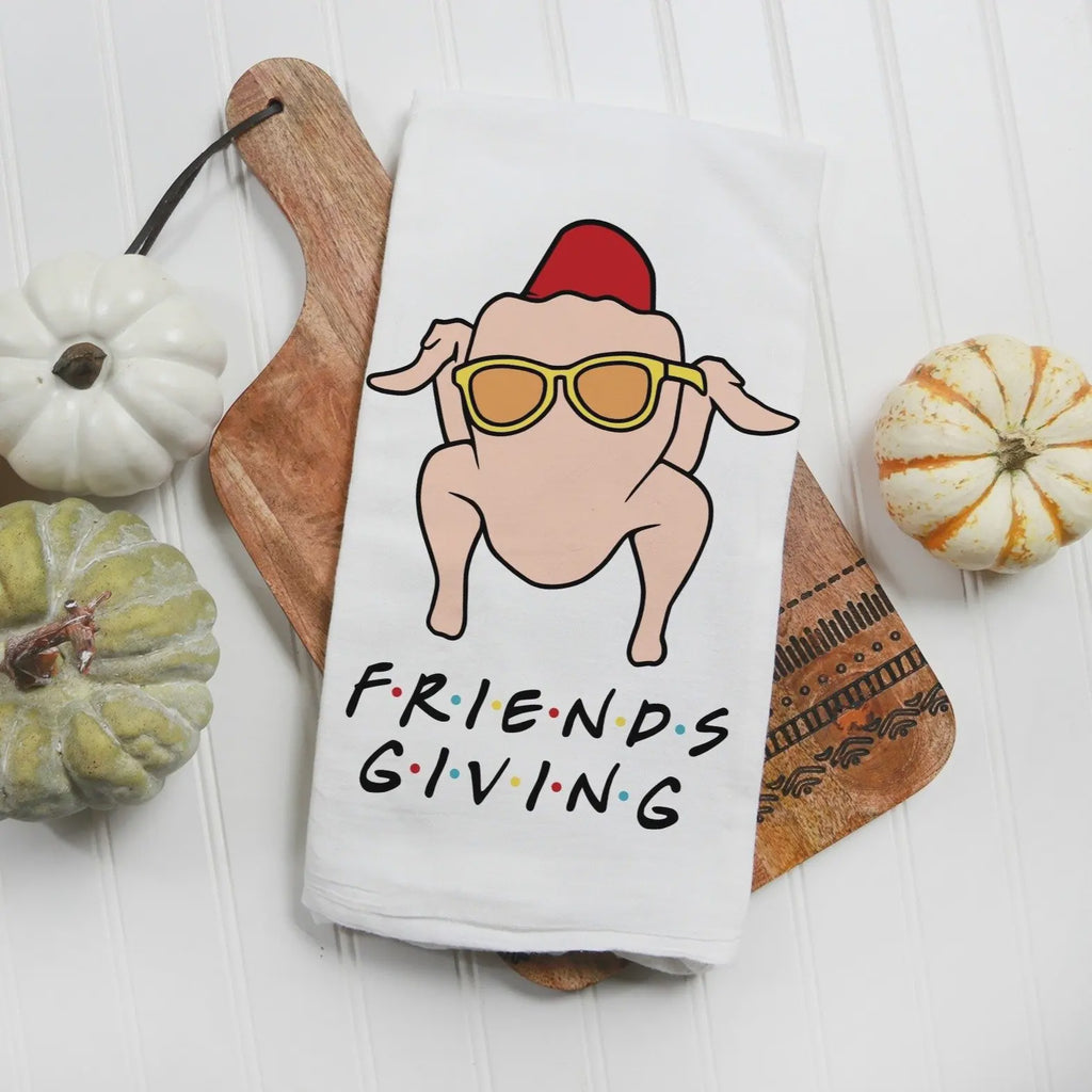 Friendsgiving Turkey Kitchen Towel