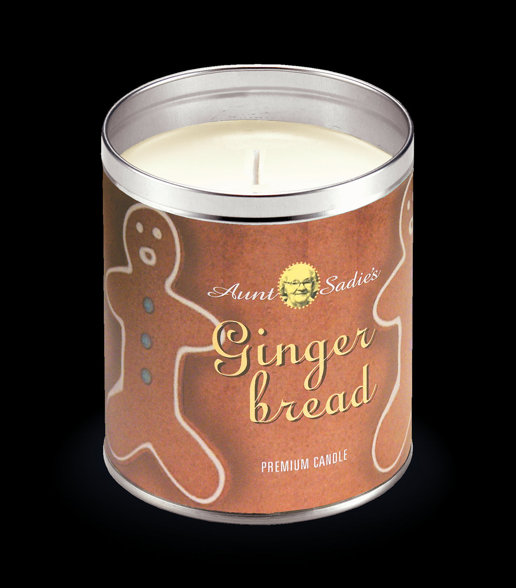 Gingerbread Man Candle