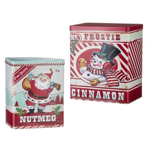 Holiday Spice Canisters