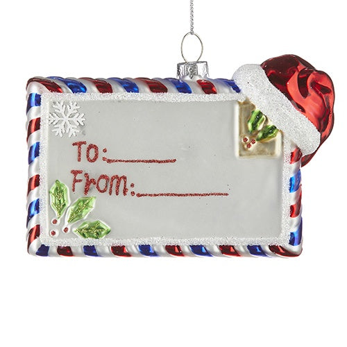 Present Tag Ornament