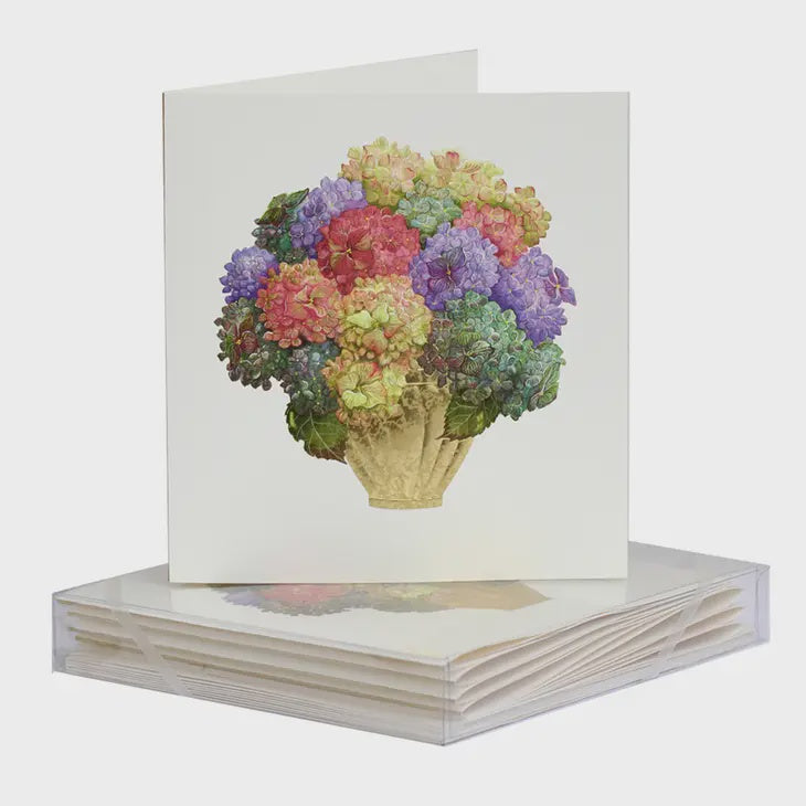 Hydrangea Bouquet Blank Card