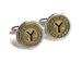 NYC Token Sterling Silver Cuff Links