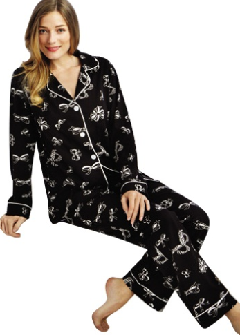 Black Bows Pajamas