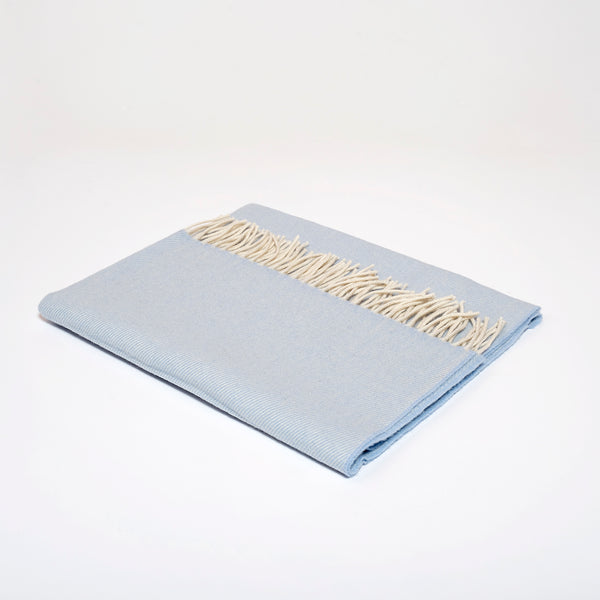 Cashmere blend baby blanket