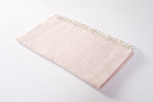 Cashmere blend baby blanket
