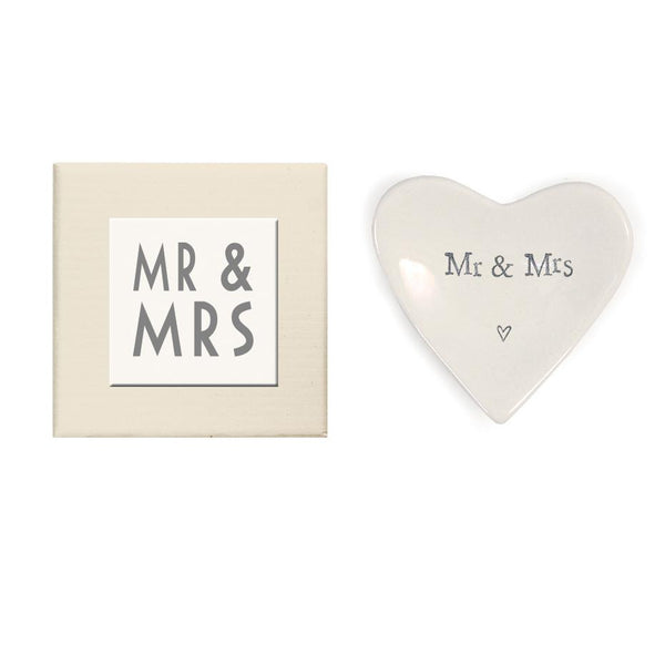 Mr & Mrs Mini Heart Dish