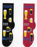 Beer Time Pilsner Pint Draft Men's Socks