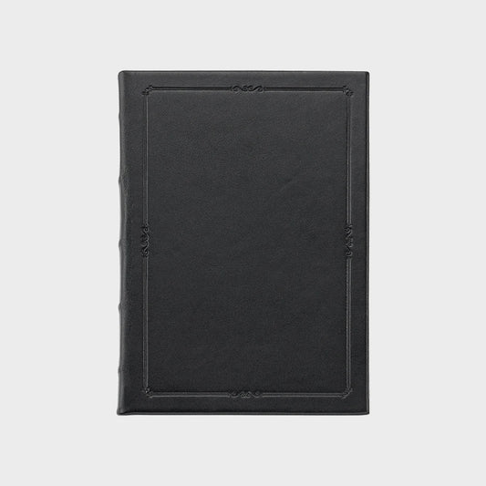 Hardcover Black Leather Journal