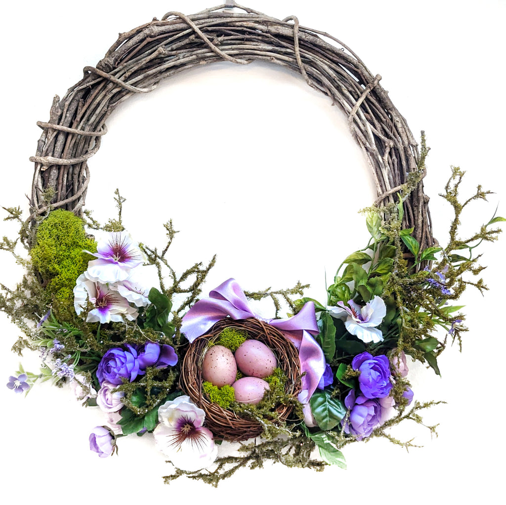 Round Egg Nest Wreath