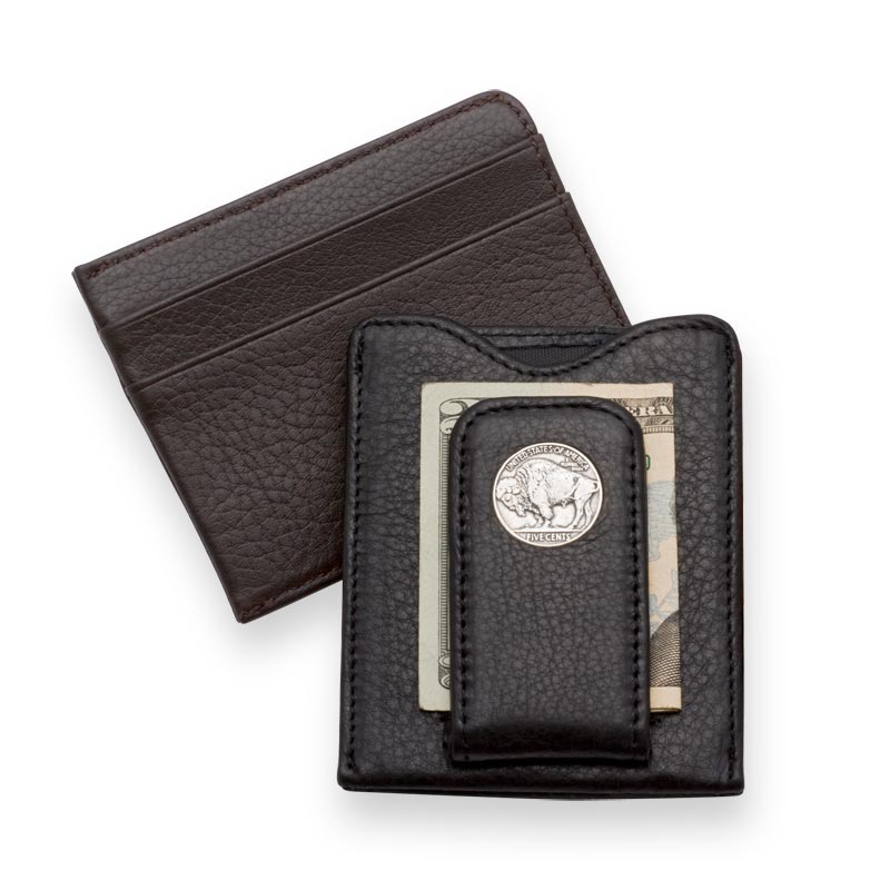 Buffalo Nickel Leather Wallet