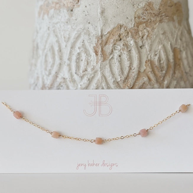 Pink Opal Maddy Necklace