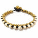 Stackable Bracelet W/ Brass Beads